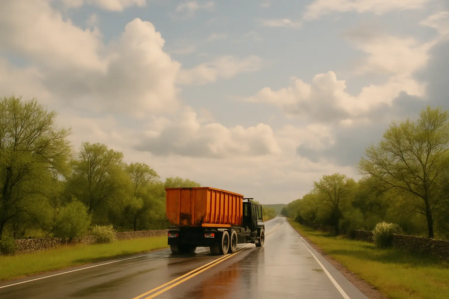Dumpster Rental service across Bastrop County